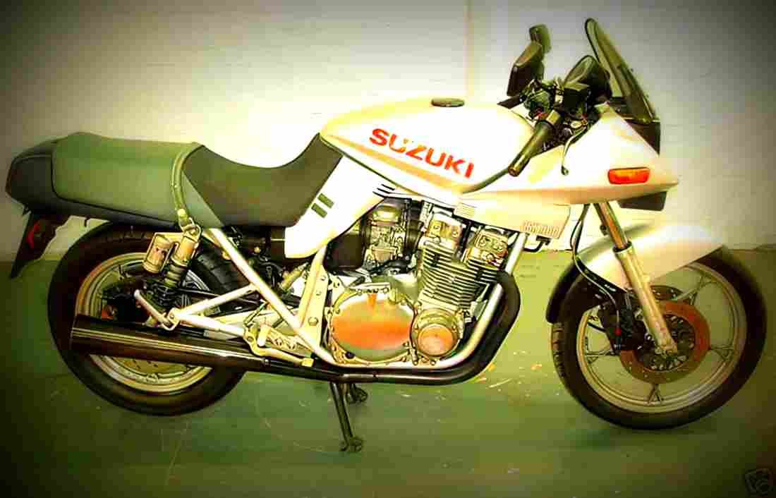 Suzuki GSX 1100 EF 1987 3 motorbike A4 Photo Print