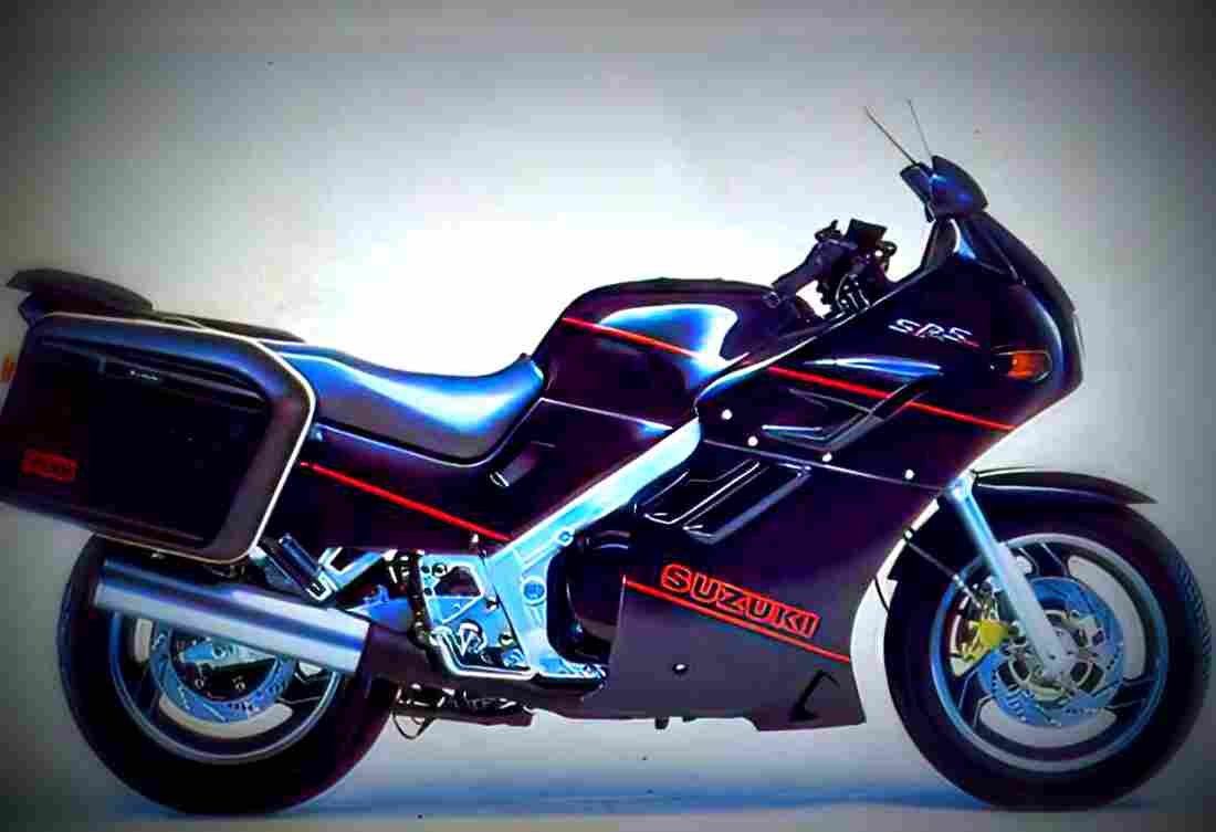 Suzuki GSX 1100 EF (reduced effect) 1986 1 motorbike A4 Photo Print