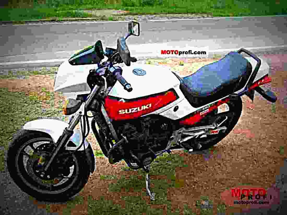 Suzuki GSX 1100 EF (reduced effect) 1987 1 motorbike A4 Photo Print