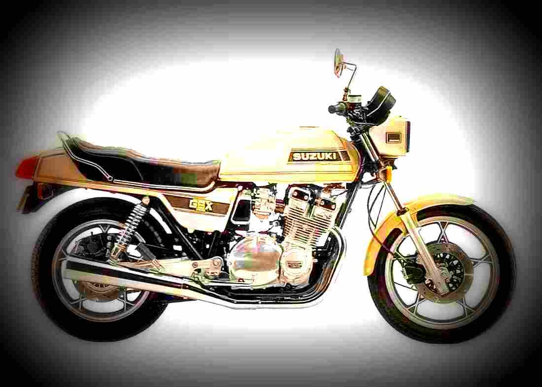 Suzuki GSX 1100 ES 1982 4 motorbike A4 Photo Print