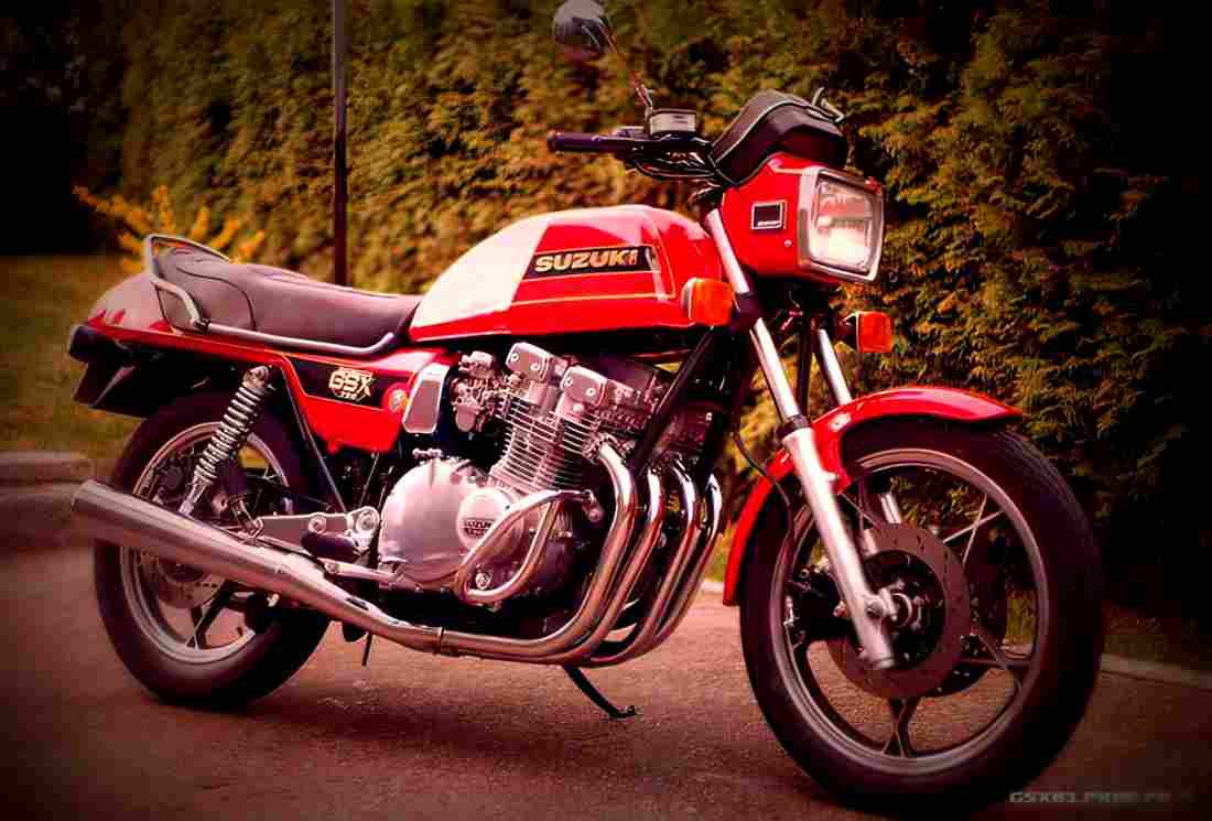 Suzuki GSX 1100 ES 1982 6 motorbike A4 Photo Print