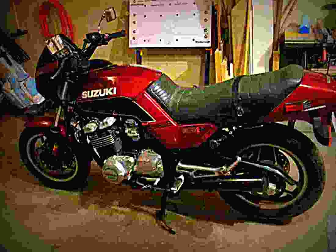 Suzuki GSX 1100 ES 1983 5 motorbike A4 Photo Print