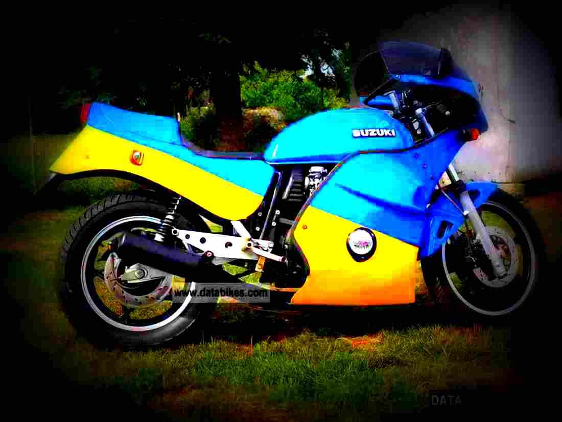 Suzuki GSX 1100 ES 1986 6 motorbike A4 Photo Print