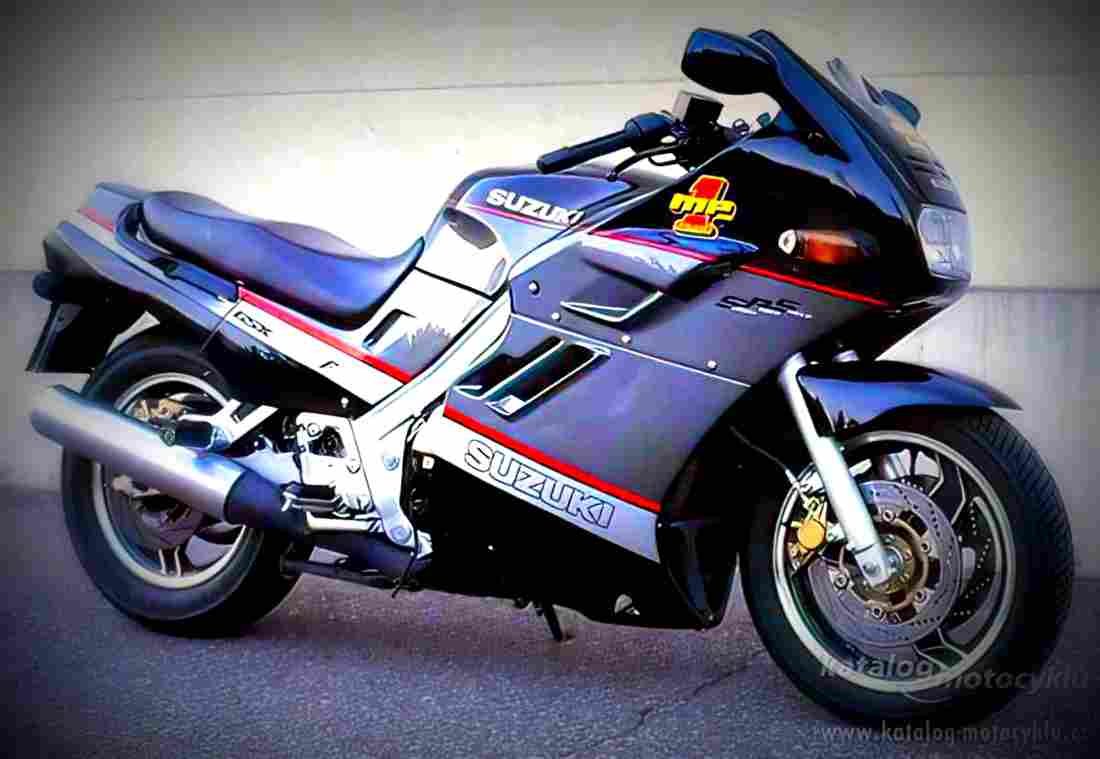 Suzuki GSX 1100 F 1988 3 motorbike A4 Photo Print