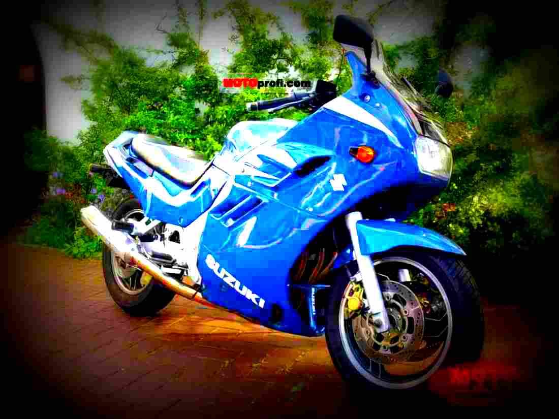 Suzuki GSX 1100 F 1992 4 motorbike A4 Photo Print