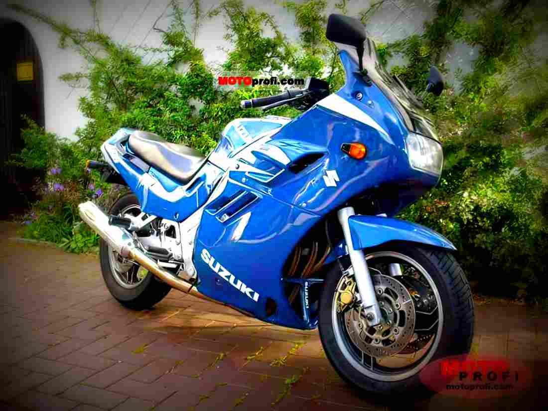 Suzuki GSX 1100 F (reduced effect) 1990 1 motorbike A4 Photo Print
