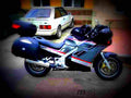 Suzuki GSX 1100 F (reduced effect) 1991 4 motorbike A4 Photo Print