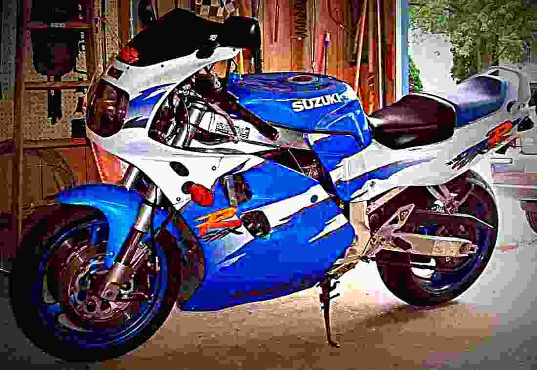 Suzuki GSX 1100 FR 1994 3 motorbike A4 Photo Print