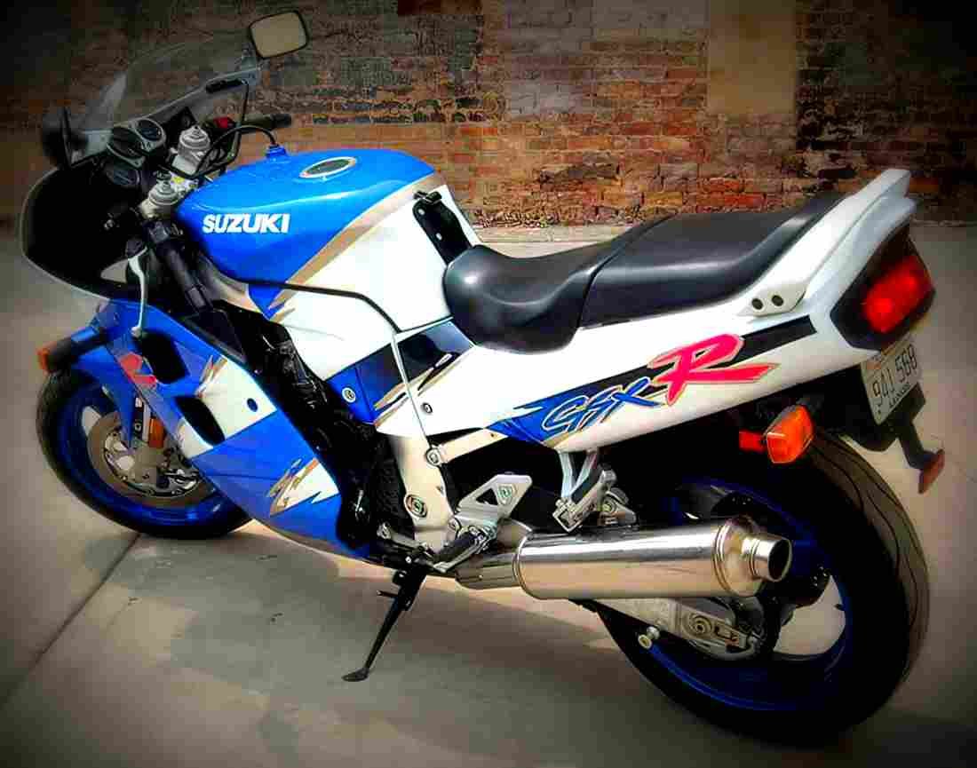 Suzuki GSX 1100 FR 1994 5 motorbike A4 Photo Print