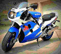 Suzuki GSX 1100 FR 1994 6 motorbike A4 Photo Print