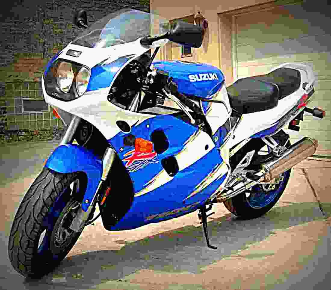 Suzuki GSX 1100 FR 1994 6 motorbike A4 Photo Print