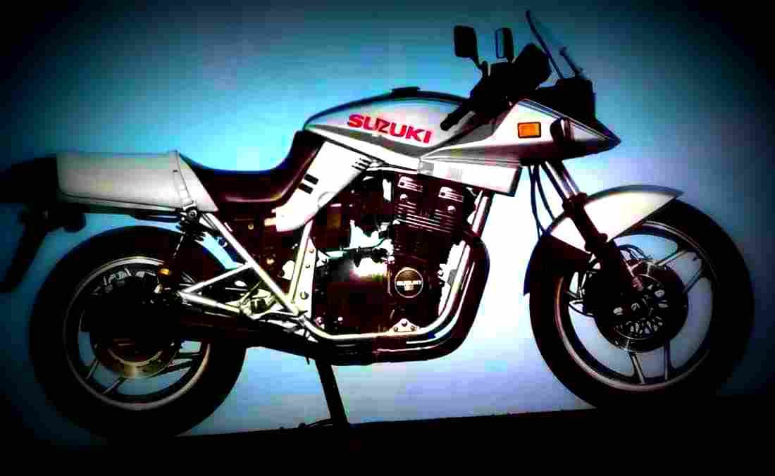 Suzuki GSX 1100 S Katana 1981 5 motorbike A4 Photo Print