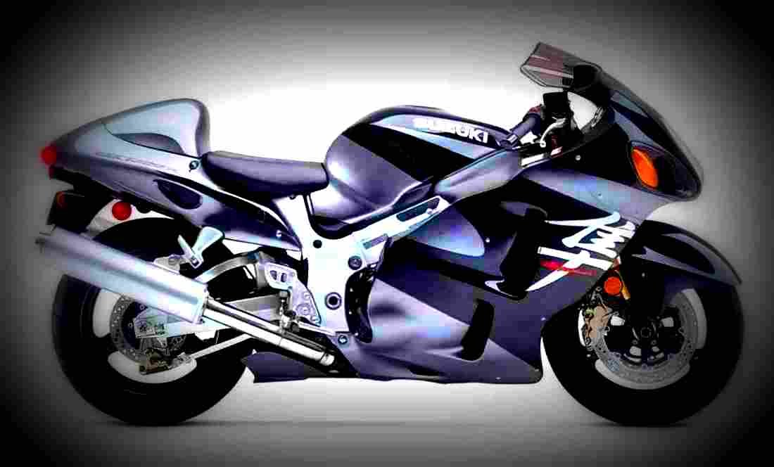 Suzuki GSX 1300 R Hayabusa 2002 2 motorbike A4 Photo Print