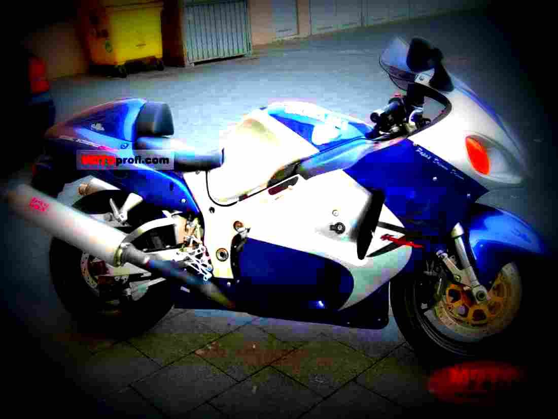 Suzuki GSX 1300 R Hayabusa 2002 6 motorbike A4 Photo Print