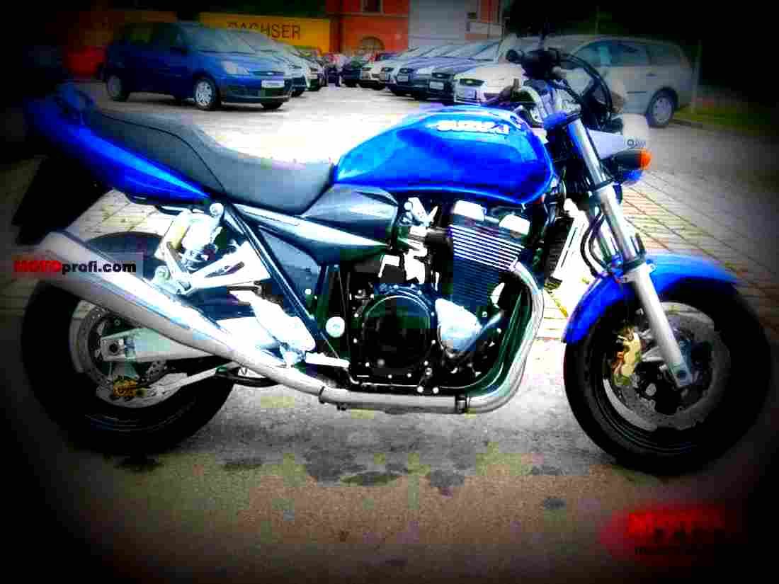 Suzuki GSX 1400 2003 3 motorbike A4 Photo Print