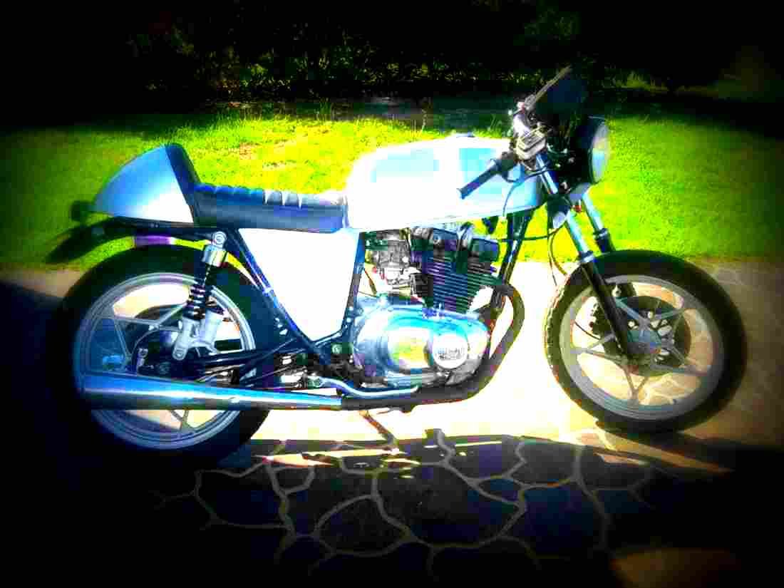 Suzuki GSX 250 E 1982 6 motorbike A4 Photo Print