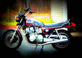 Suzuki GSX 250 E Black Hawk 1981 2 motorbike A4 Photo Print