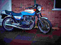 Suzuki GSX 400 1980 3 motorbike A4 Photo Print