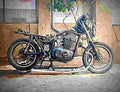 Suzuki GSX 400 E 1986 2 motorbike A4 Photo Print