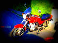 Suzuki GSX 400 E 1987 3 motorbike A4 Photo Print
