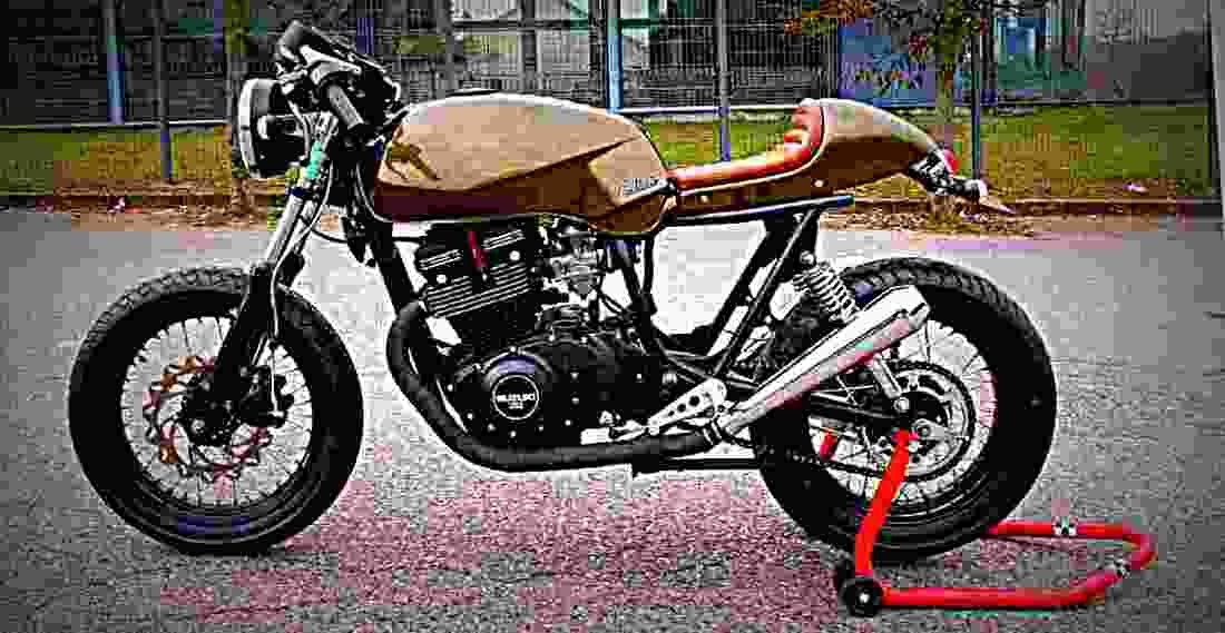 Suzuki GSX 400 F Katana 1983 2 motorbike A4 Photo Print