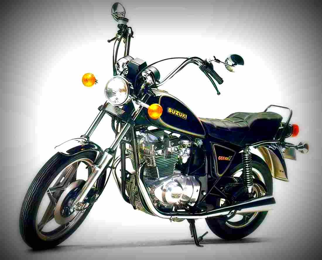 Suzuki GSX 400 L 1981 3 motorbike A4 Photo Print
