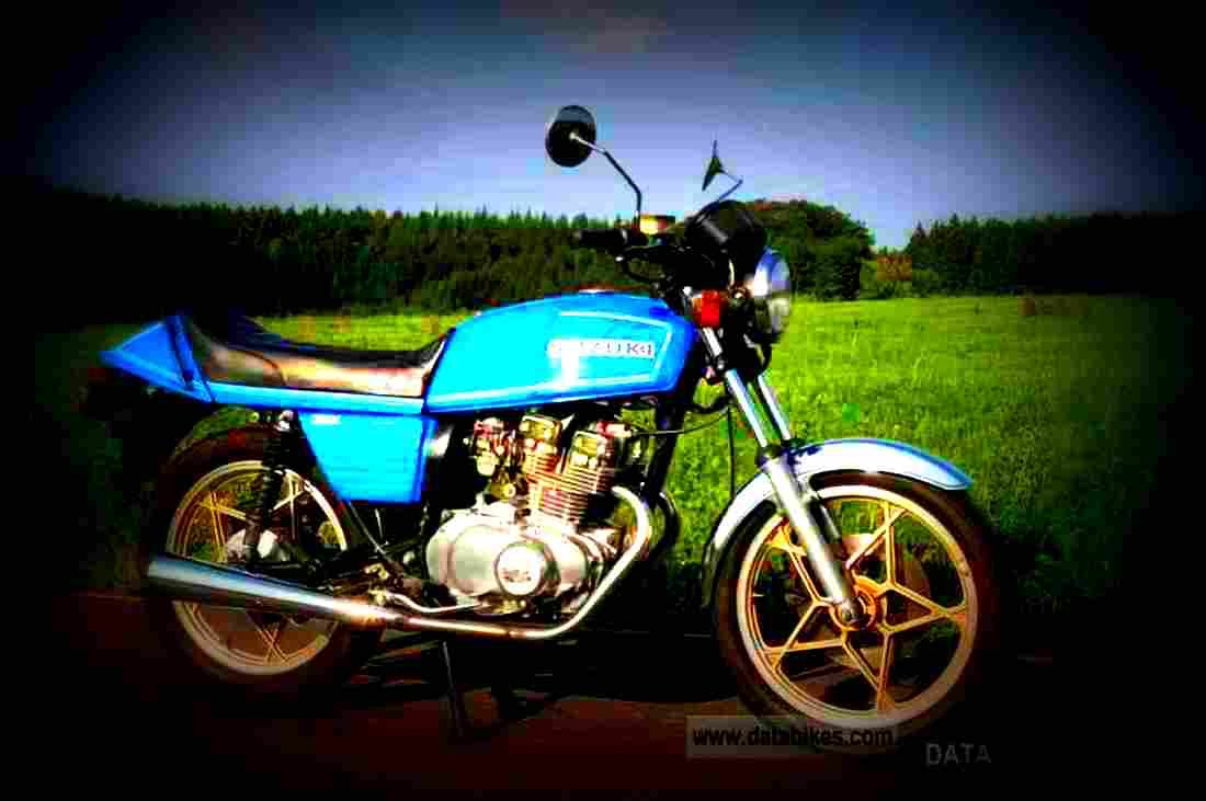 Suzuki GSX 400 L 1981 5 motorbike A4 Photo Print