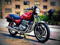 Suzuki GSX 400 L 1982 1 motorbike A4 Photo Print