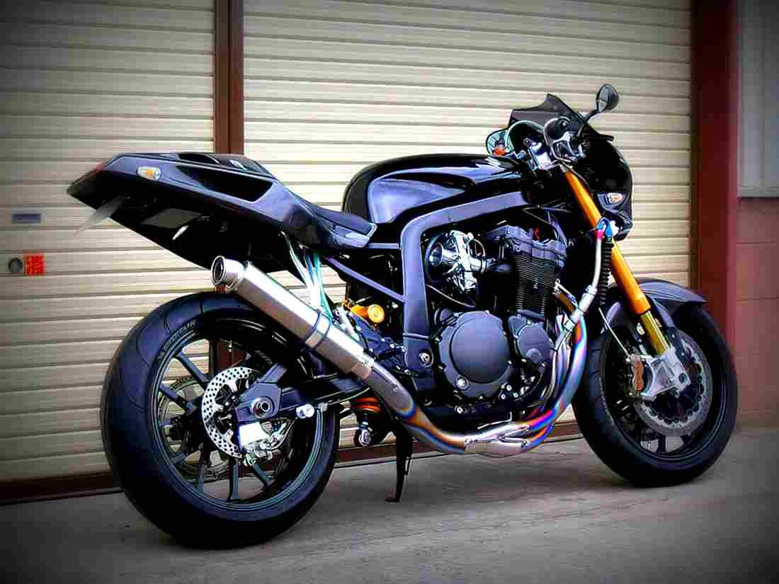Suzuki GSX 400 R 1990 5 motorbike A4 Photo Print