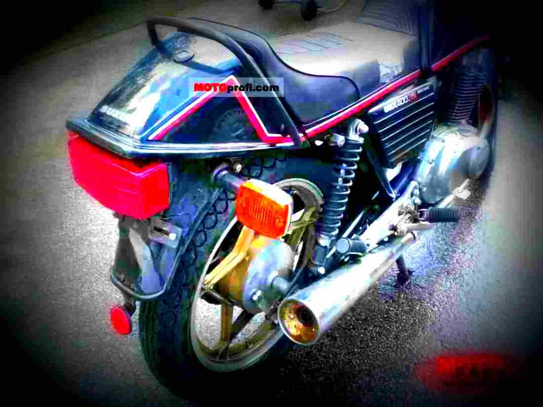 Suzuki GSX 400 S 1983 1 motorbike A4 Photo Print