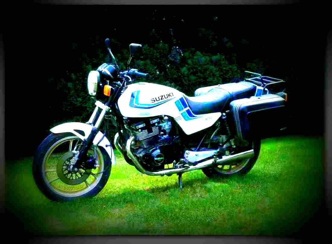 Suzuki GSX 400 S 1983 2 motorbike A4 Photo Print