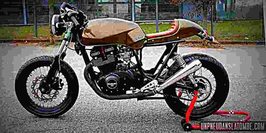 Suzuki GSX 400 S 1983 4 motorbike A4 Photo Print