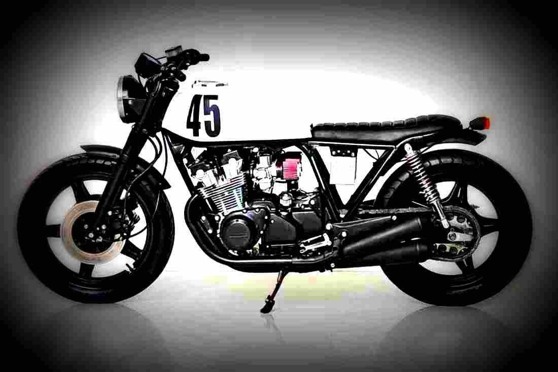 Suzuki GSX 400 S 1985 3 motorbike A4 Photo Print