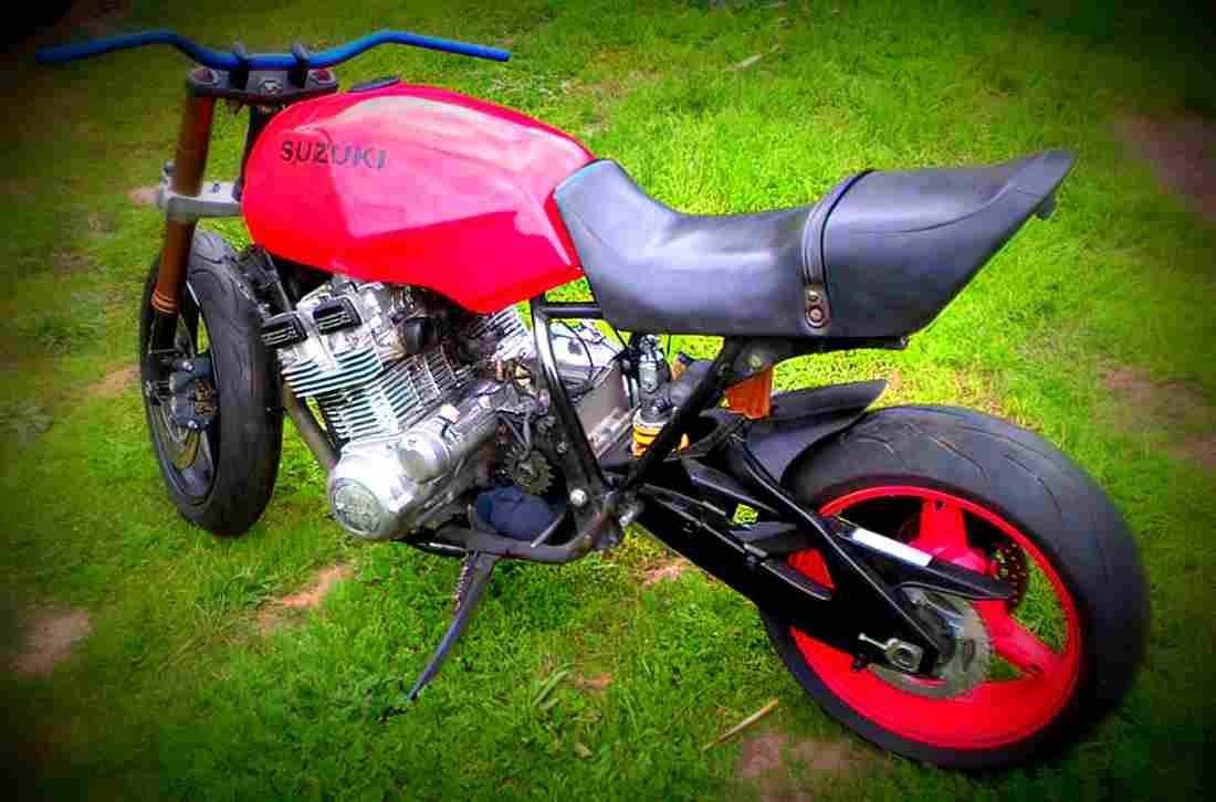 Suzuki GSX 550 EF 1986 4 motorbike A4 Photo Print