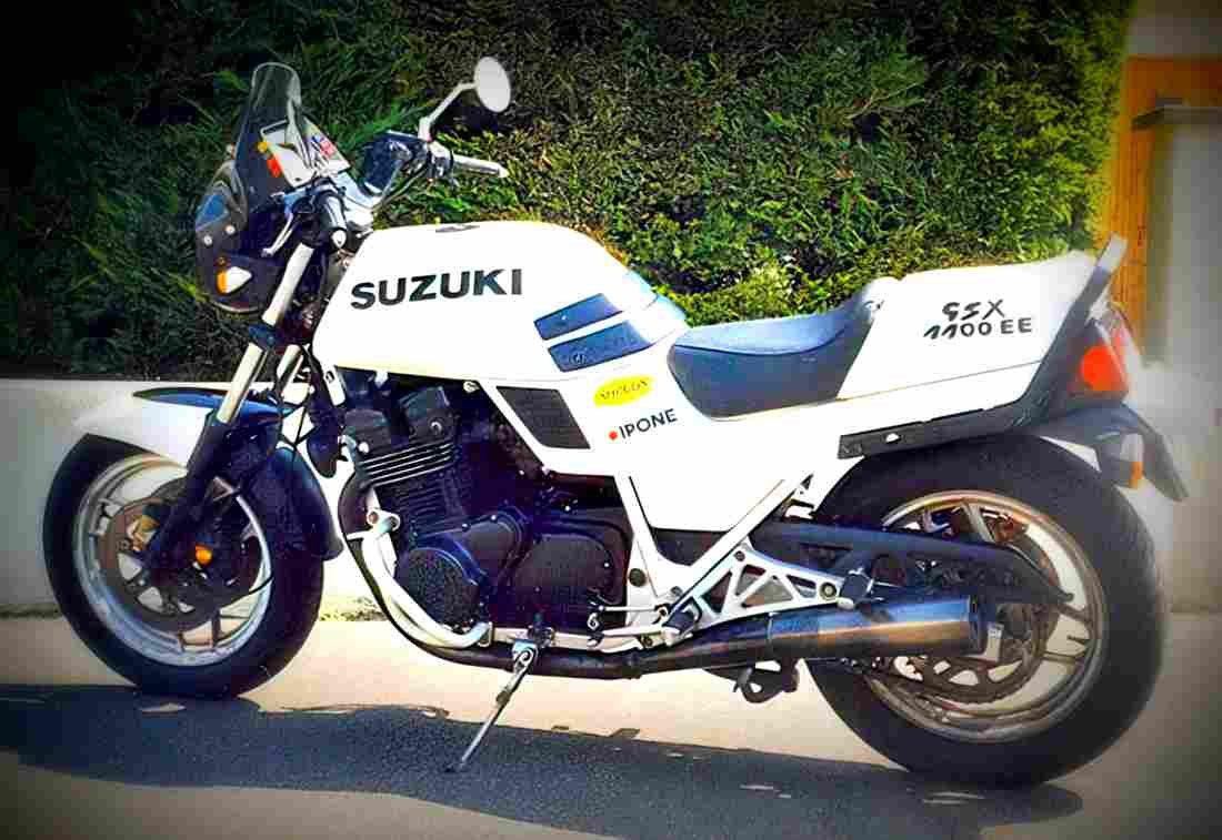 Suzuki GSX 550 ES 1987 2 motorbike A4 Photo Print
