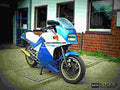 Suzuki GSX 550 EU 1985 1 motorbike A4 Photo Print