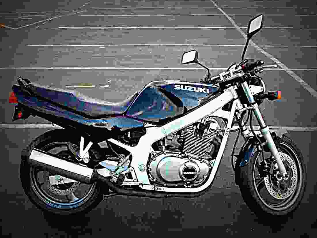 Suzuki GSX 550 EU 1985 6 motorbike A4 Photo Print