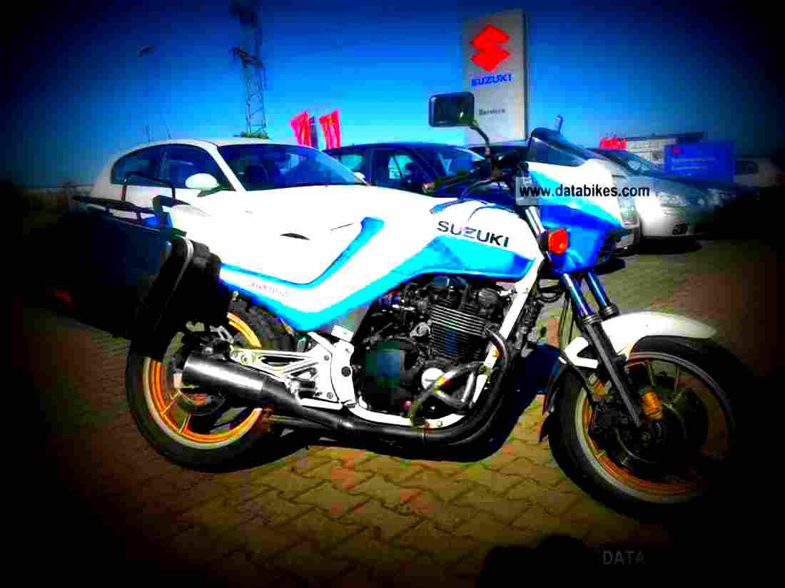 Suzuki GSX 550 EU 1986 3 motorbike A4 Photo Print