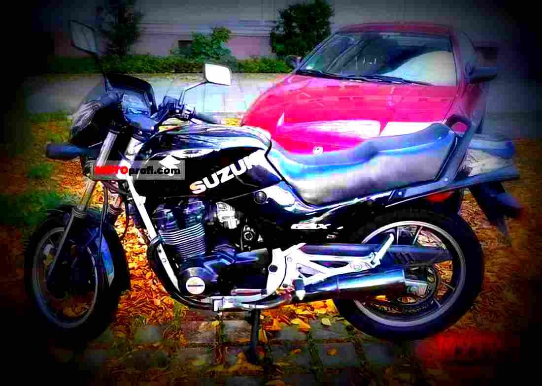 Suzuki GSX 550 EU 1987 4 motorbike A4 Photo Print