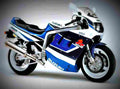 Suzuki GSX 600 F 1989 6 motorbike A4 Photo Print