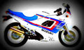 Suzuki GSX 600 F 1990 3 motorbike A4 Photo Print