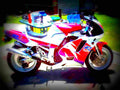 Suzuki GSX 600 F 1992 6 motorbike A4 Photo Print