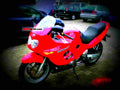 Suzuki GSX 600 F 1998 3 motorbike A4 Photo Print