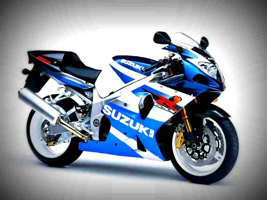 Suzuki GSX 600 F 1999 1 motorbike A4 Photo Print