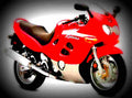 Suzuki GSX 600 F 2000 1 motorbike A4 Photo Print