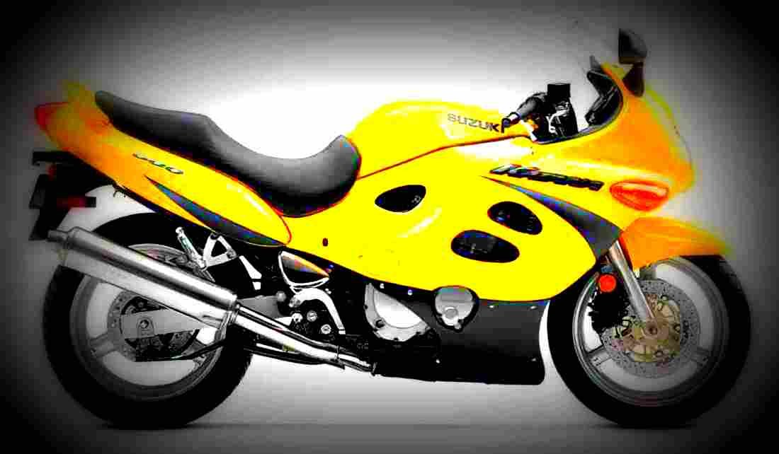 Suzuki GSX 600 F Katana 2001 5 motorbike A4 Photo Print