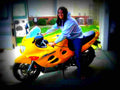 Suzuki GSX 600 F Katana 2002 1 motorbike A4 Photo Print