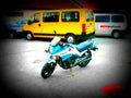 Suzuki GSX 600 F (reduced effect) 1992 6 motorbike A4 Photo Print