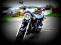 Suzuki GSX 750 1998 3 motorbike A4 Photo Print