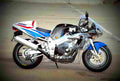 Suzuki GSX 750 1999 4 motorbike A4 Photo Print